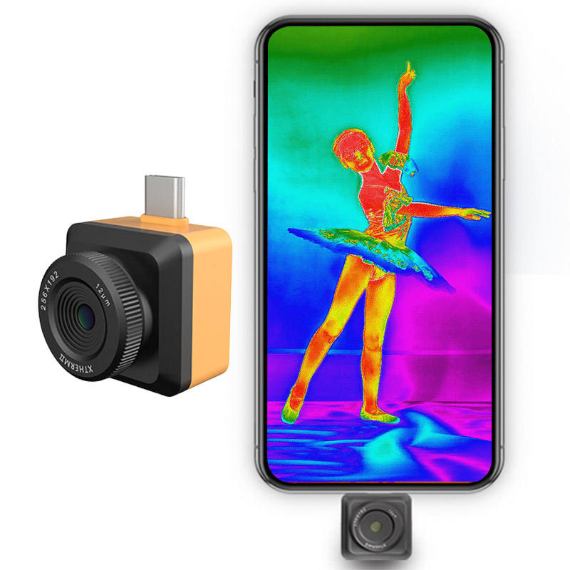 Infiray P2 Pro Macro Lens - อินฟิเรย์ ที 2 เอส+ กล้องถ่ายภาพความร้อนอินฟราเรด 256x192