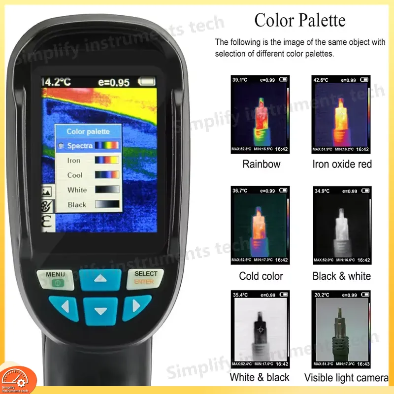 กล้องถ่ายภาพความร้อน RX-350 คว - Thermal Imaging Camera 256X192 บทวิจารณ์และราคา
